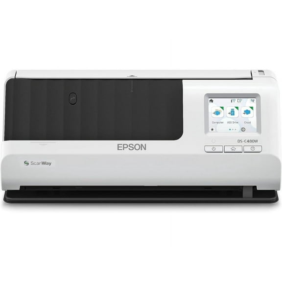Epson DS-C480W Sheetfed Scanner 600 dpi Optical