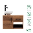 thumbnail image 2 of Mueble gabinete para baño KingsHouse con Botiquín espejo de 3 Puertas cafe grande, 2 of 8