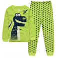 thumbnail image 1 of Dino-Conjunto de ropa de dormir para niños, 2, 3, 4, 5, 6 y 7 años, 100% algodón, camisetas y pantalones, 1 of 4