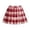 Watermelon Red, variant on lnmuld High Waist Plaid Pleated School Uniform Skirt Casual A Line Skirt Pink,5-6 Years