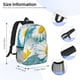 thumbnail image 5 of Easygdp Daisy Flowers Mochila Ligera de 15 Pulgadas para Estudiantes, Mochila Cómoda para la Escuela y Viajes, Correas Ajustables, 5 of 6