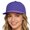 Purple, variant on Women's Solid Color Baseball Cap,Adjustable Rope Back Closure Cotton Twill Hat,Lightweight Structured 5-Panel Cap for Daily Casual,Travel,Outdoor Sports Purple One Size