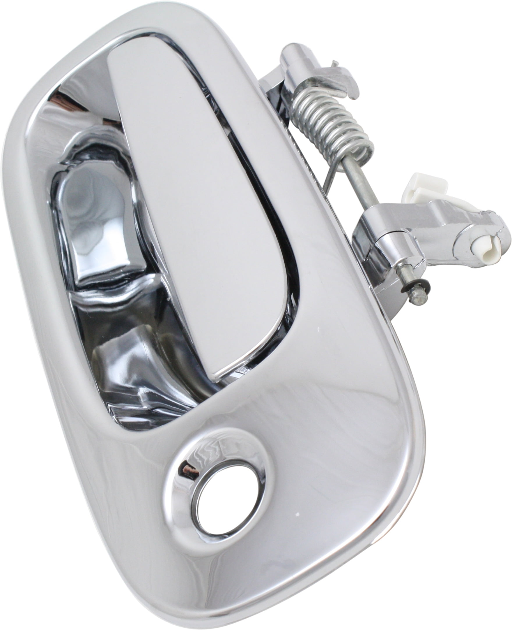 Replacement REPD462142C Exterior Door Handle Compatible with 2008-2010 Dodge Challenger 2006-2010 Charger Front, Left Driver Chrome