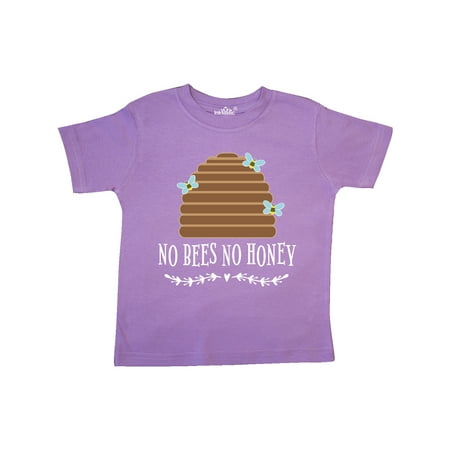 

Inktastic No Bees No Honey Gift Toddler Boy or Toddler Girl T-Shirt