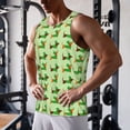 thumbnail image 5 of Goofa dogs St Patrick's Day Pattern Men's Workout Tank Top Slim-Fit Tank Quick Dry Fit Muscle Tank Top Beach Tank Top Bodybuilding Sleeveless T Shirt-4X-Large, 5 of 7