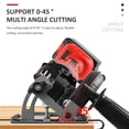 thumbnail image 4 of Support de Fente de Machine de Coupe Réglable à 45 ° pour 100 125 Supports de Machine de Coupe, 4 of 10