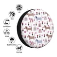 thumbnail image 4 of Balery Cute Dog Cubiertas para Neumáticos - Protector Resistente para Neumáticos de Camioneta, SUV, Remolque, Camper y RV-16 inch, 4 of 6