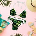 thumbnail image 6 of Saint Patrick's Day Women's Detachable Sponge Adjustable Strap Bikini Set Swim Suit Two-Pack, 6 of 6