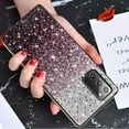 thumbnail image 2 of Bling Glitter Case for Samsung Galaxy Note 20,Sparkle Crystal Rhinestone 3D Homemade Diamond Full Cover Soft Slim Clear Bumper Protective Phone Case for Samsung Galaxy Note 20,Purple, 2 of 5