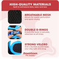 thumbnail image 4 of GFDYREE Step in Dog Harness for Small Dogs No Pull, X-Small, Black w/Cobalt Blue Trim - Adjustable Harness with Padded Mesh Fabric and Reflective Trim - Buckle Strap Harness for Dogs, 4 of 7