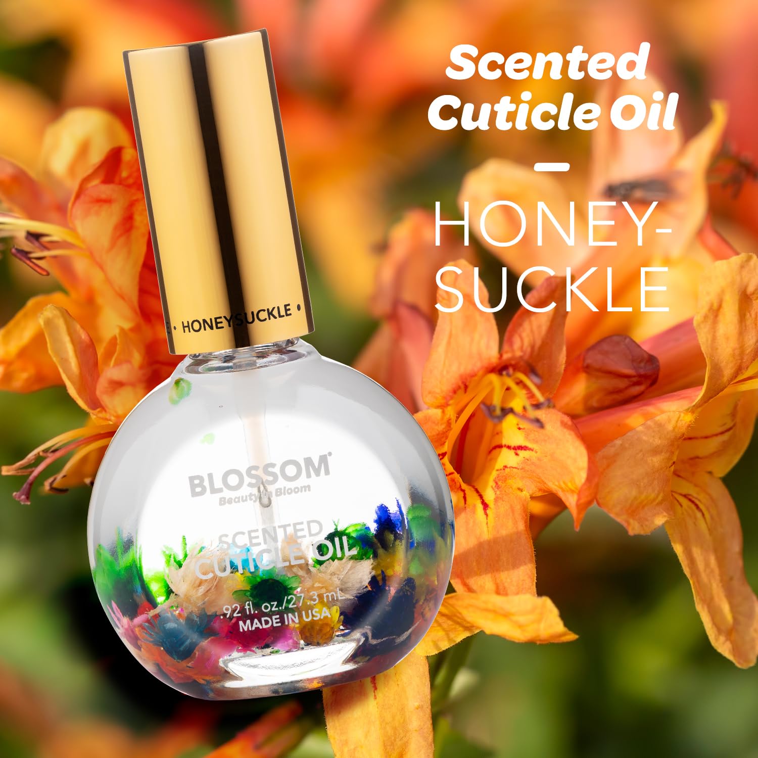 Blossom Scented Cuticle Oil, Honeysuckle 0.5 fl oz photo 3