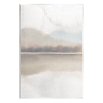 Stupell Industries Distant Foggy Land Lake Scenery Graphic Art Unframed Art Print Wall Art, Design by Kim Allen