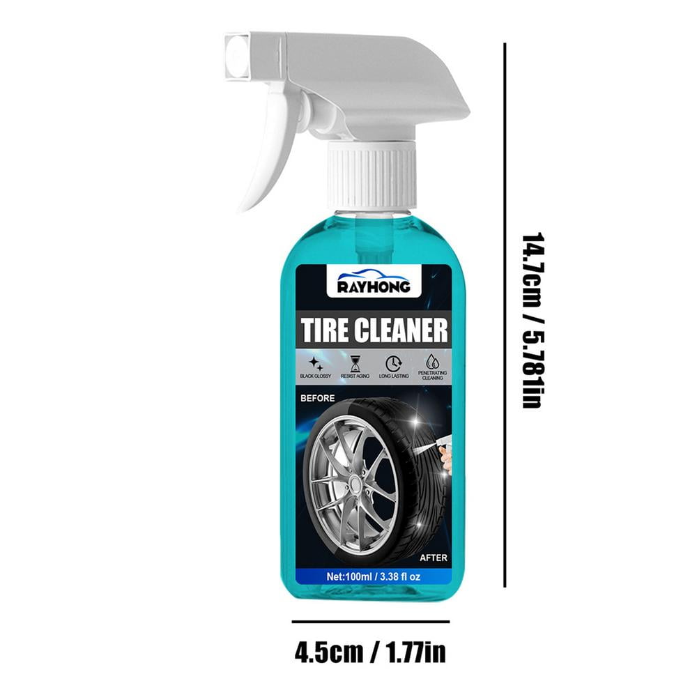 100ml Chrome Cleaner Spray Water-Resistant Preventive Coating
