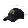 thumbnail image 3 of Adjustable Mesh Embroidered Baseball Cap for Men Gift, American Flag Hat for Men Women, Mesh Breathable Embroidered Dad Hat, USA Flag Adjustable Baseball Cap, Outdoor Hat, 3 of 8