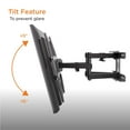 thumbnail image 6 of Pro-Mounts Oma6402 Full-Motion Wall Mount TV Mount with Lock & Cable Management, 6 of 9