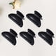 thumbnail image 4 of 5 pinzas para el pelo resistentes y lisas, accesorios para el cabello para mujeres y niñas (negro brillante), 4 of 7