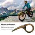 thumbnail image 2 of 1 Set Bike Chain Guard High Strength Smooth Edge Non-deformable Wear-resistant Universal Bicycle Chain Guard Protector Bike Sprocket Cover Bike Supplies, 2 of 7