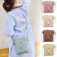 thumbnail image 1 of Bolso de teléfono cruzado para mujer - Bolso de hombro de moda con cremallera, 15x4x18cm, organizador multibolsillo para smartphone, tarjetas, llaves, viajes y uso diario, 1 of 9