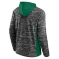 thumbnail image 3 of Men's Fanatics Branded Charcoal/Kelly Green Dallas Stars Instant Replay Space-Dye Pullover Hoodie, 3 of 3