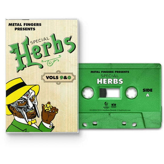 MF Doom - Metal Fingers Presents: Special Herbs Vol. 9 & 10 - Music & Performance - Cassette