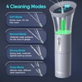 thumbnail image 6 of Morfone Ear Wax Removal with One-Piece Waste Tank, Ear Cleaner with Water Temperature Sensor, 4 Pressure Settings, Ear Cleaning Kit for Ear Wax Buildup & USB-C Cable, IPX6, Gray, 6 of 8