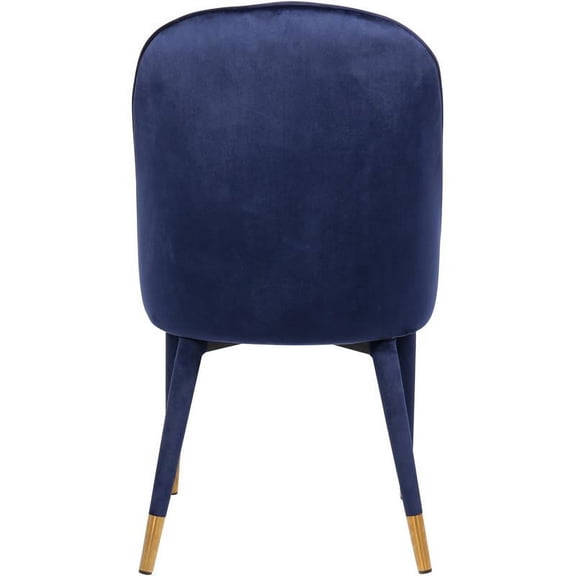 Meridian Furniture Belle Navy Velvet Dining Chair (Set of 2)