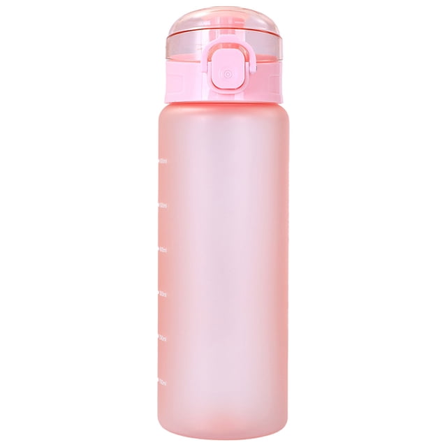 Botella Deportiva 780 Ml Con A Prueba Fuga Correa (esmerilado) Rosa