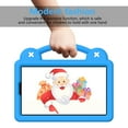 thumbnail image 2 of Dteck Cute Case for Samsung Galaxy Tab A9 2023 for Kids with DIY Accessories,Lightweight EVA Shockproof Handle Grip Protective Shell Cover with Kickstand for Samsung Tab A9 8.7" SM-X110/X115,Blue, 2 of 8