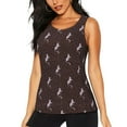 thumbnail image 2 of Haiem Leopard Print Workout Tank Tops for Women, Athletic Sports Slim-Fit Tank Tops, Compression Sleeveless Dry Fit Shirts,Athletic Shirt-Large, 2 of 9