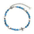 thumbnail image 3 of SIEYIO Stainless Steel Bracelet with Pendant Stones Bracelets Gift Essential Accessory, 3 of 8