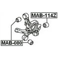 thumbnail image 2 of Febest REAR KNUCKLE BUSHING # MAB-114Z OEM 4110A033, 2 of 2