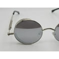 thumbnail image 4 of Fashion Silver Circle Unisex Luxury Sunglasses Vintage Punk, 4 of 7