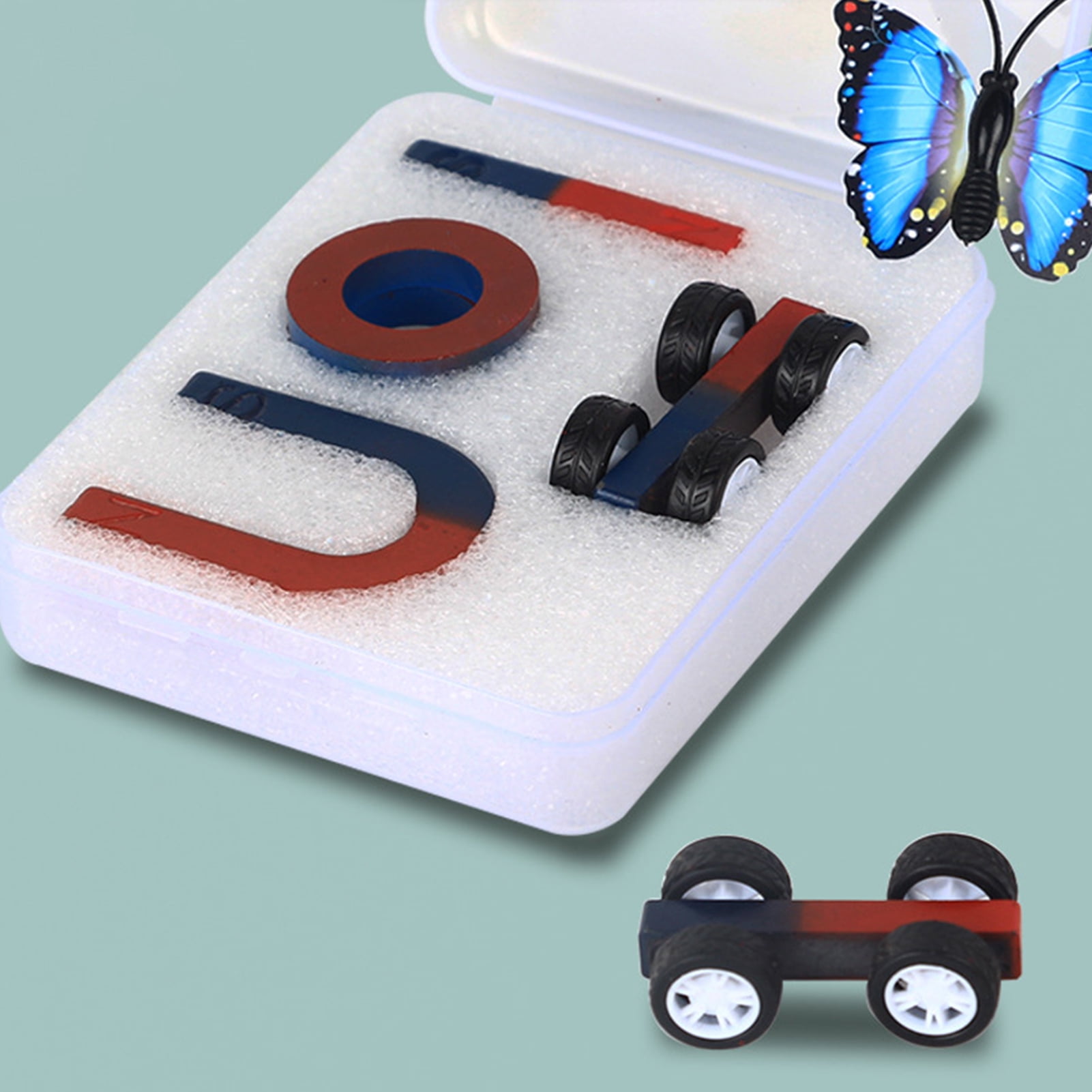 Traditional U Shaped Horseshoe Magnet Kids Toy Teaching Education Tool 3cm 