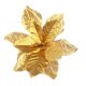 thumbnail image 1 of Yuarrent Paquete de 10 flores navideñas con purpurina, decoración de simulación Artificial, cabezas de flores grandes, adorno de granja para el hogar Kits de decoración para fiestas Oro Yuarrent HA065231-01, 1 of 6
