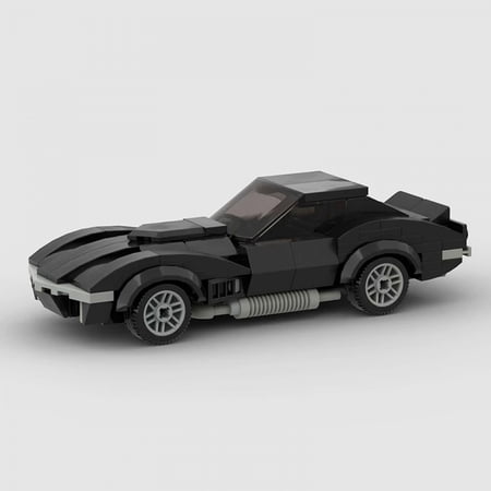 Stingray C3 Moc Car Speed Champions Super Race F1 Vehicle Model Building Block Racing Brick Toy Christmas Gift City Technical