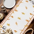 thumbnail image 2 of Fall Pumpkin Table Runner, Autumn Thanksgiving Kitchen Dining Table Decoration for Home Party Decor 13x48 Inches, 2 of 9