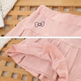 thumbnail image 4 of yillto Girl Cotton Skorts Skirt Kids Casual Stretch Waist Pleated Skater Skirt Athletic Uniform Skirts, 4 of 6