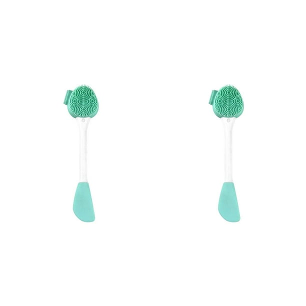 Seitruly Cepillo limpiador Facial de silicona de doble cara, cepillo de de masaje Facial para el cabello suave, removedor de espinillas, Type11 NO11