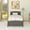Gray, variant on Wood Platform Bed with Headboard,Footboard and Wood Slat Support, Gray