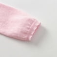 thumbnail image 6 of Splozh Sweater for Girls 0-9 Years Girls Bolero Cardigan Shrug for Dresses Long Sleeve Button Knit Cropped Sweater,Pink,6-7 Years, 6 of 9