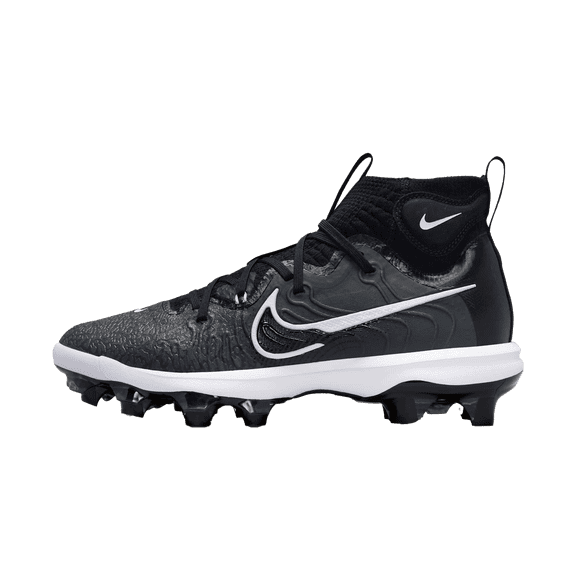 NIKE MENS Alpha Huarache Nxt Mcs "Black White" DJ6519 010 DJ6519 010 from Stadium Goods