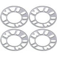thumbnail image 1 of Dosaele Aluminum Wheel Spacers 5mm Thick Universal 4 5 Lug Bolt Patterns Tire Clearance Aggressive Stance Increased Stability, 1 of 8