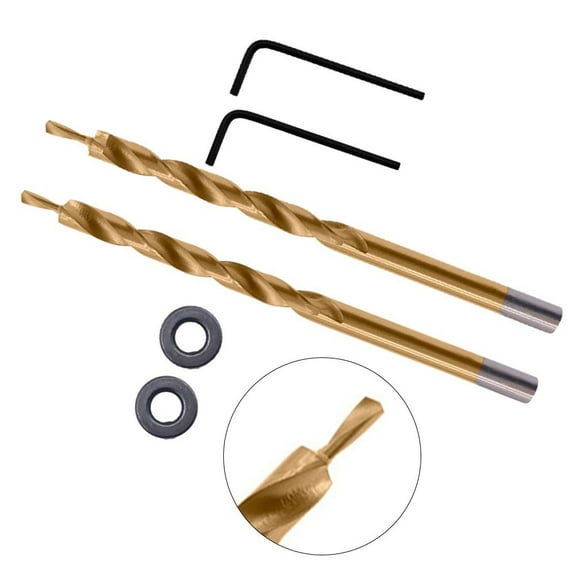 Professional Grade Round Shank Drill Bit For Precise Woodworking With For Pocket Hole Drill Jig Guide 9Mm/9 5Mm 9Mm Fangkenuo