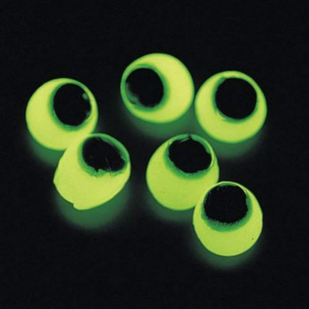 24 SPOOKY SCARY Glow In The Dark Sticky Eyes Halloween Haunted House Decor 