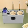 thumbnail image 5 of Silver Electric Noodles Cooking Machine Stainless Steel Commercial Pasta Cooker for Canteens, Restaurants, Hotels, Food Stalls., 5 of 22
