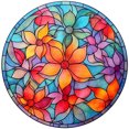 thumbnail image 1 of Pintura de diamante 5D DIY Taladro redondo completo Vidrieras Flor Kit Decoración (sz4399), 1 of 9