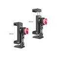 thumbnail image 3 of Ulanzi ST-27 Metal Vertical Shooting Phone Mount Holder Clip With Cold Shoe For Rode Wireless Go Microphone Video Light Vlog, 3 of 5