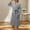 Grey, variant on Women's Bathrobe Absorbent Quick Drying Bathrobe Bathrobe Thin Long. Extra Long Robe Fancy Robes Womens plus Size Robes 2xx