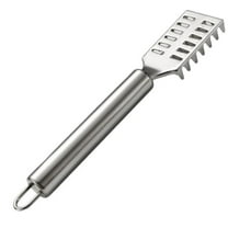 Fish Scale Remover Kitchen Tool Steel Scalier Descaler Scraper Peeler R0Q4
