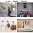 thumbnail image 2 of Self Adhesive Hooks, Stainless Steel Self Adhesive Coat Hooks Household Bath Towel Hooks Kitchen Waterproof Adhesive Hooks - 4 Pack, 2 of 5